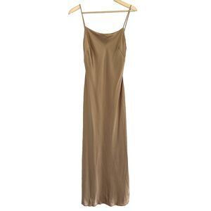 Bec & Bridge Tan Maxi Dress